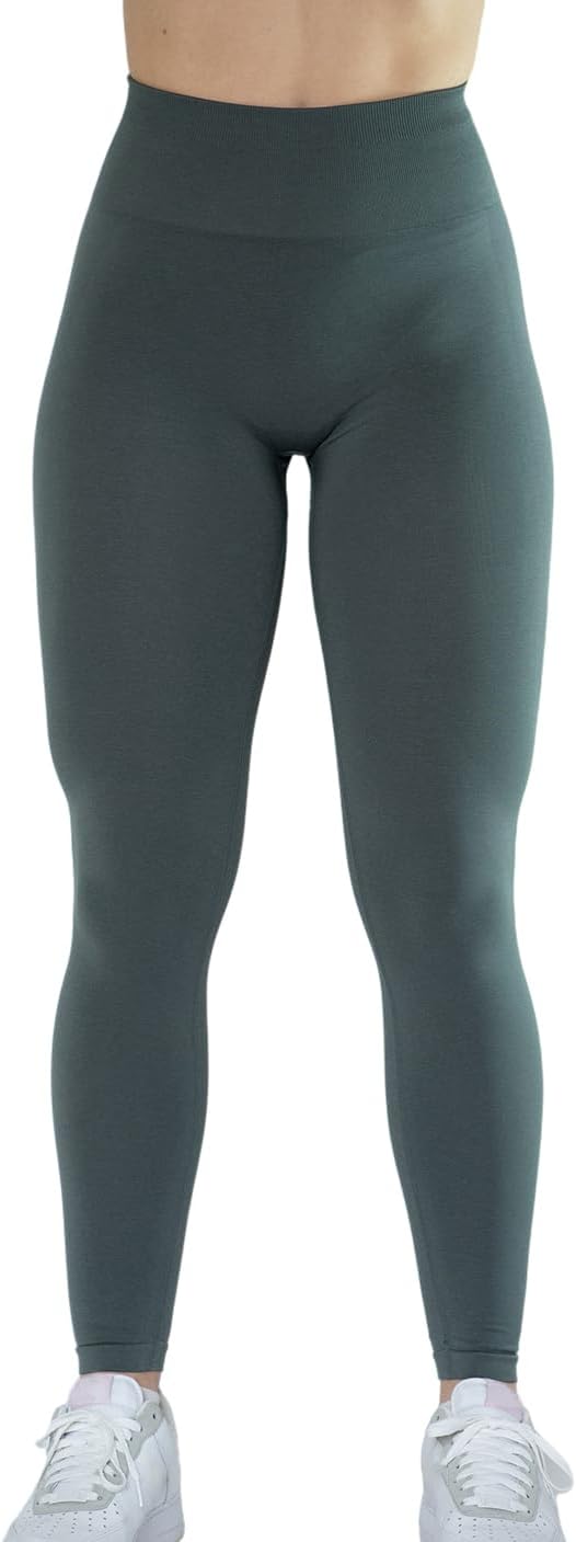 AUROLA Workout Leggings - Seamless Scrunch Tights with Tummy Control for Gym & Yoga | Women's Activewear