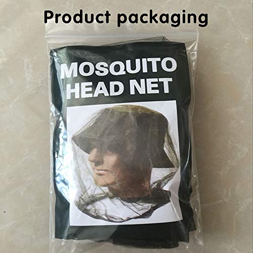 3-Piece Mosquito Head Net Set - Fine Mesh Bug Protection