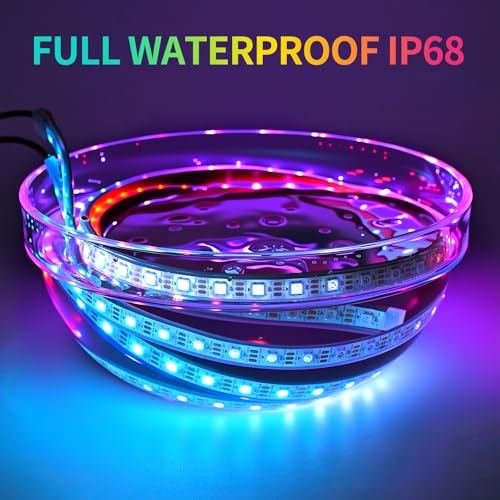 47.25" USB Powered RGB LED Strip Lights for Golf Carts with APP & Remote