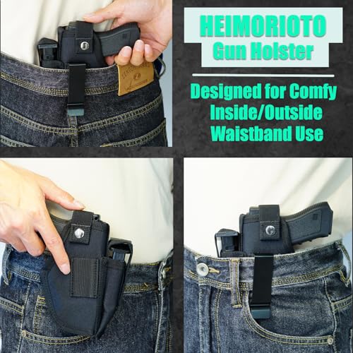 Universal Concealed Carry Holster for 9mm & .380 Pistols