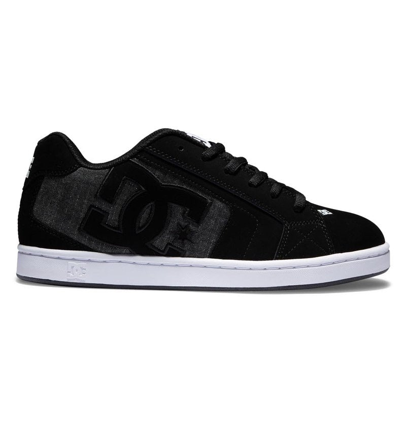 DC Men's Net Skate Casual Shoe Black/Armor/Black 11.5
