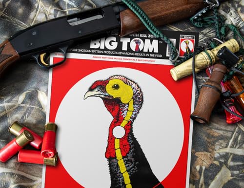 Life-Size Turkey Shooting Target - 12.5x19 Inch - 10 Pack