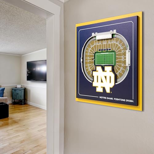 3D Stadium Wall Art - Multi-Layer Replica for Sports Fans