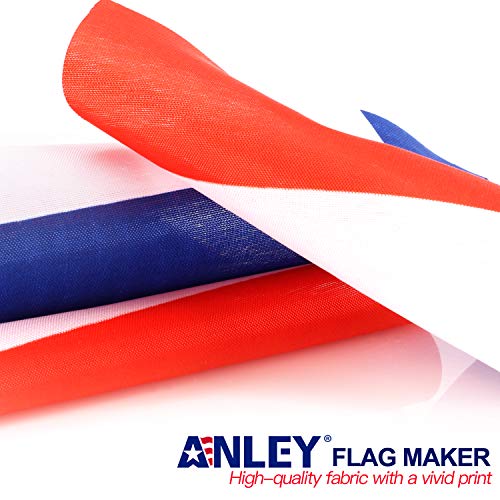France Mini Desk Flag Set - 6x4 Inch with 12" Pole & Base