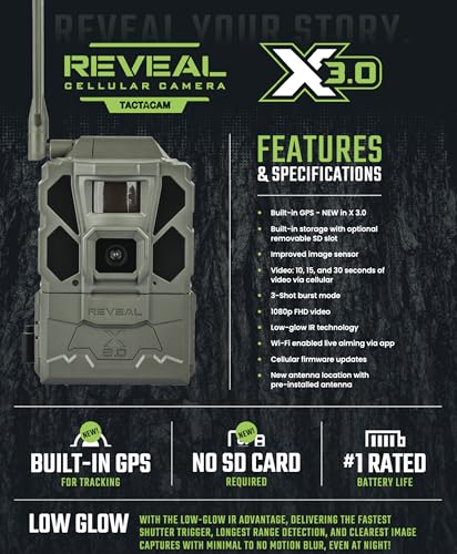 Cellular Trail Camera with Night Vision - 1 Pack