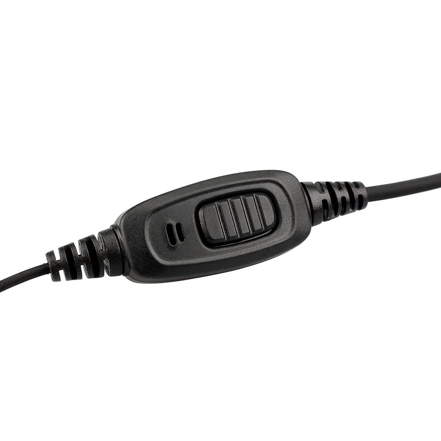 Retevis 2 Way Radio Earpiece, C-Type Earhook, 2 Pin, for RT22 RT68 RT21 H777H H-777, Compatible with Pxton, BAOFENG BF-T26/BF-888S, Kenwood Walkie Talkies, Walkie Talkie Earpiece with Mic(2 Pack)