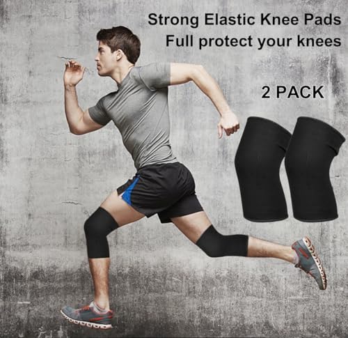 Knee Compression Sleeve - Medium Black Knee Brace Support