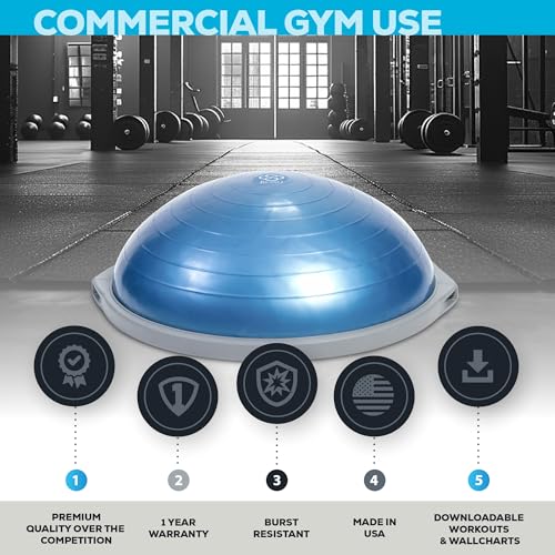 26-Inch Balance Trainer Ball for Strength & Flexibility Workouts
