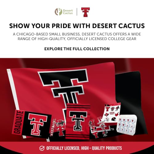 Texas Tech University TTU Paper Cups - 20 Count, 9 oz