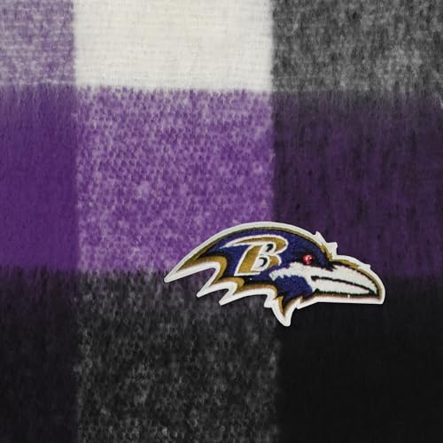 Baltimore Ravens Super Soft Scarf - 100% Acrylic Knit