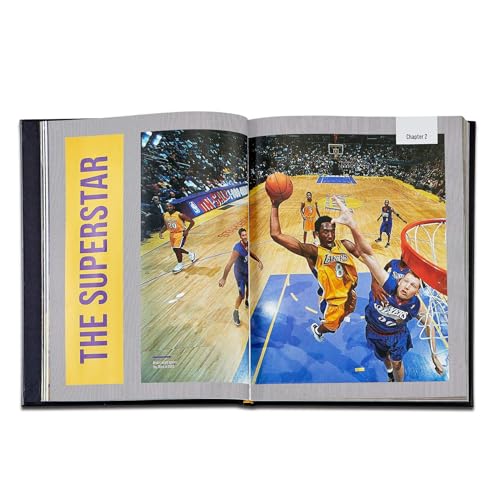 Kobe Bryant: A Tribute to a Basketball Legend - Black Leather Hardcover