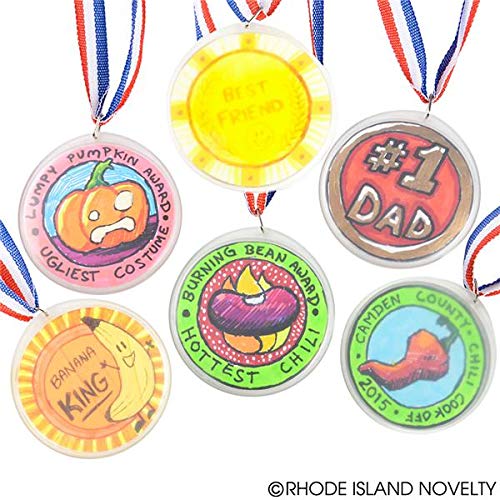 Design Your Own Award Medals - 24 Pack for Creative Fun