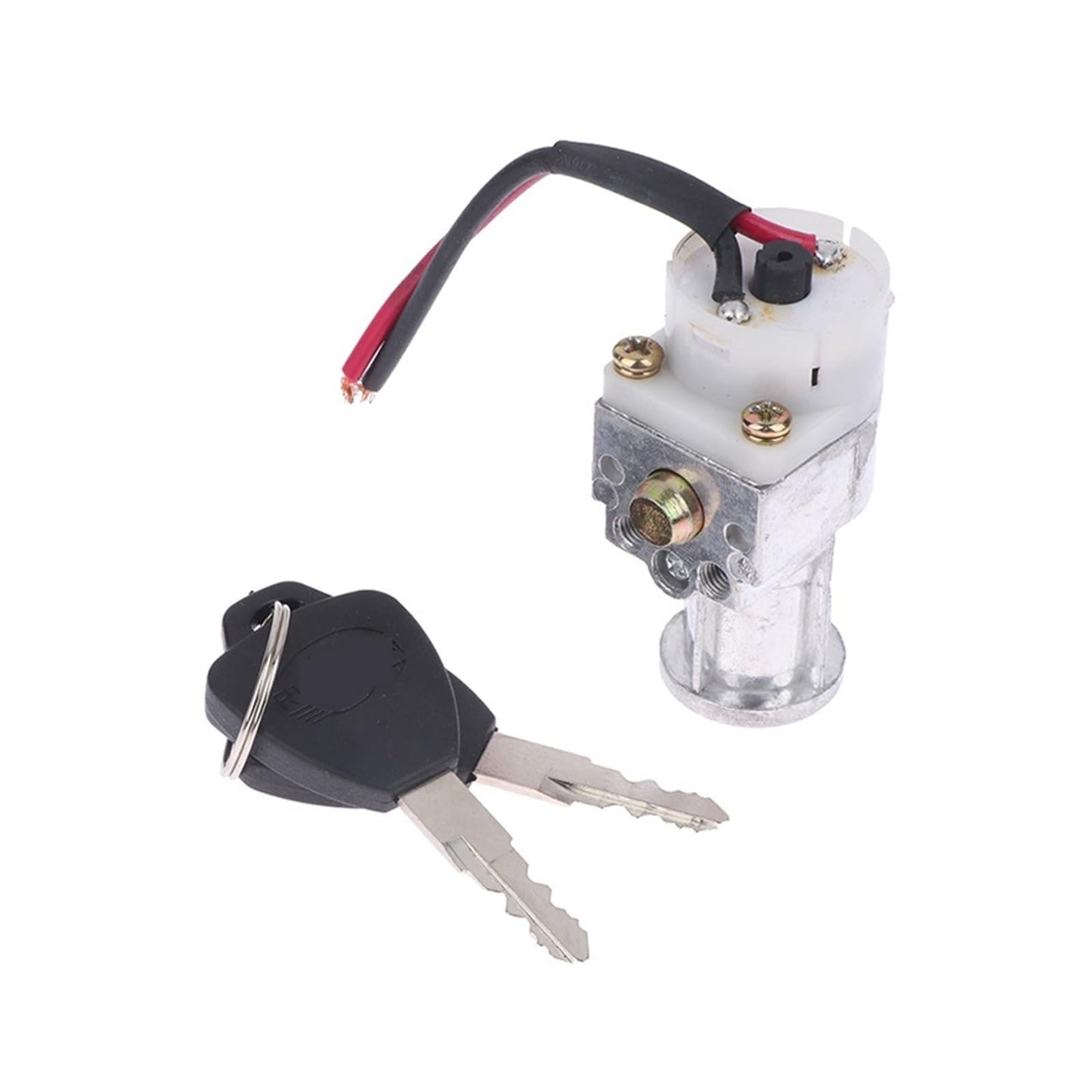 Bigger Head Type Electric Bicycle Ignition On/Off Key Switch Heavy Load E-Bike Li-ion Battery Casing Lock