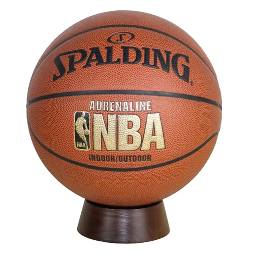 Wooden Display Stand for Sports Balls & Memorabilia - Durable Support
