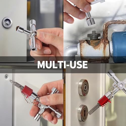 2-Pack Multi-Functional Water Key Set for Valves & Faucets
