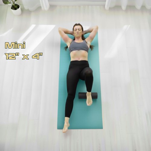 Fitizen Foam Roller - Deep Tissue Muscle Massage for Back Pain Relief | Home Gym Exercise Equipment