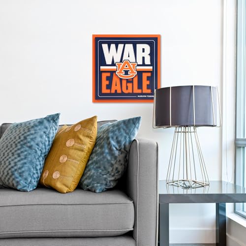 Auburn Tigers 3D Wall Art - Team Slogan Home Decor