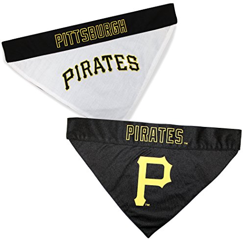 MLB Pittsburgh Pirates Reversible Pet Bandana - Small/Medium
