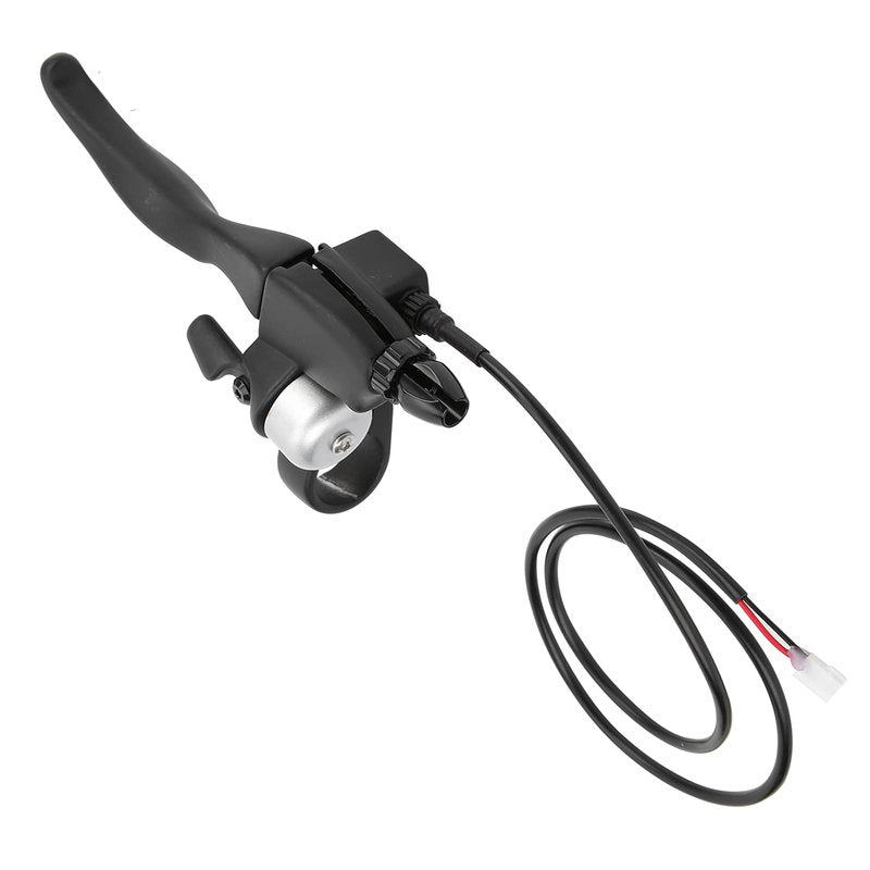 Pissente Brake Level with Bell, 8.5in Electric Scooter Brake Handle Scooter Handlebar Brake Level Replace with for 8.5in Scooter with 22mm Handle Diameter and Wire Pull Brake