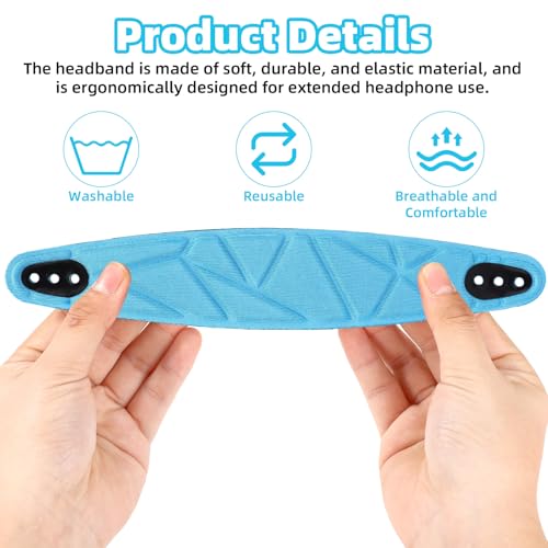 Gaming Headset Replacement Headband - Blue for SteelSeries Arctis Nova