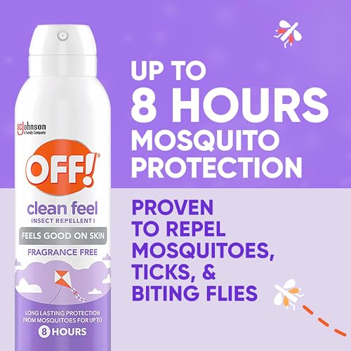 Insect Repellent Spray - 20% Picaridin, DEET-Free, 5 oz, Pack of 2