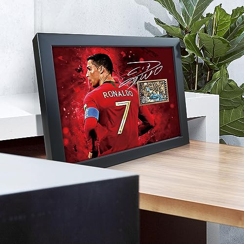 Cristiano Ronaldo Framed Photo Collage - 10x8 Sports Decor