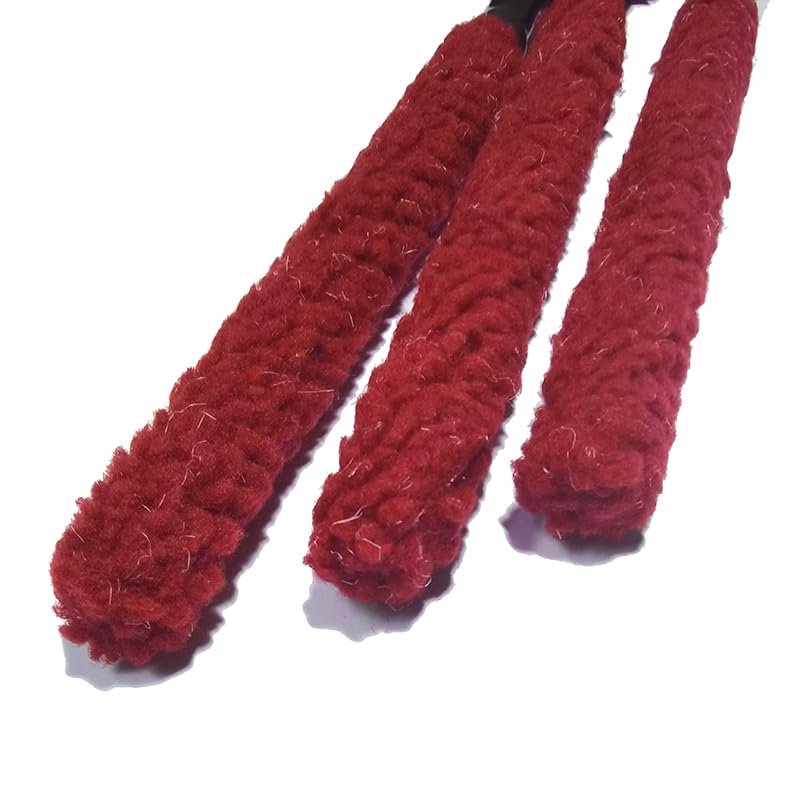 3-Pack Paintball Marker Barrel Swab Squeegees - Cotton Cleaning