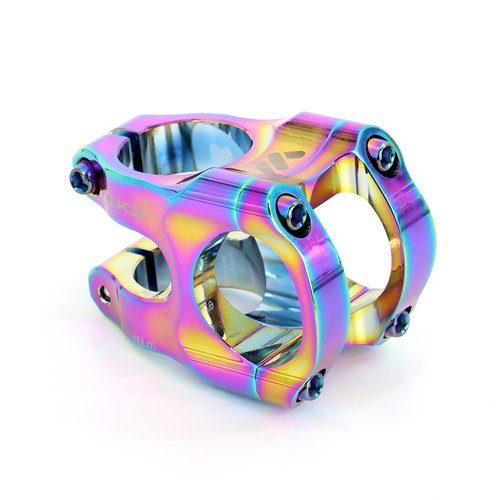 BESNIN Bike Stem 35mm/45mm Colourful Short MTB CNC Aluminum Stem 31.8 for Mountain Bike 0° Bike stemor 7° Bike stem (A Style 35mm)