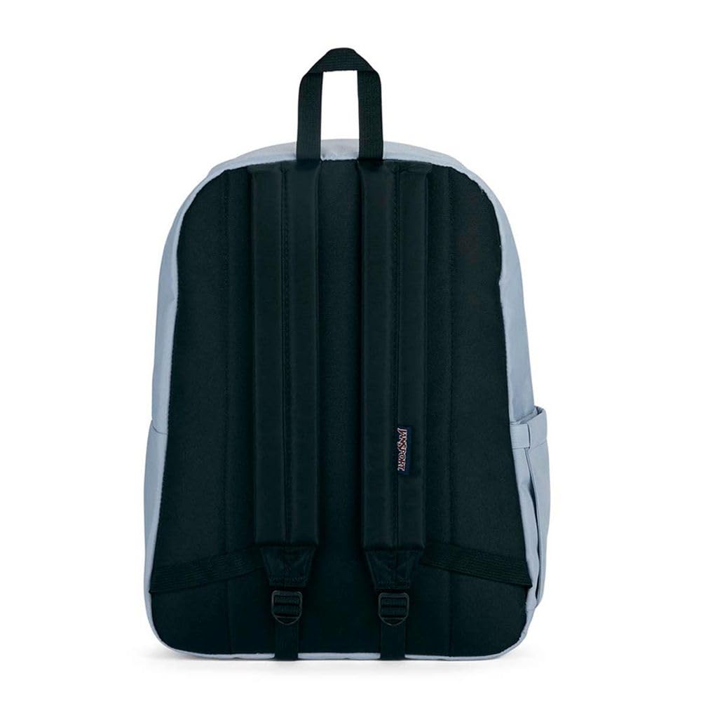 JanSport SuperBreak Plus Backpack with Padded 15-inch Laptop Sleeve and Integrated Bottle Pocket - Spacious and Durable Daypack for Work and Travel - Blue Dusk