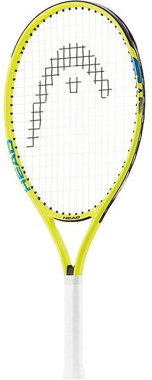 HEAD Speed 23 Junior Pre-Strung Tennis Racquet, Lightweight Youth Tennis Racket for Kids & Beginners, Durable Aluminum Frame, Age 6-8, 23 inch, Yellow