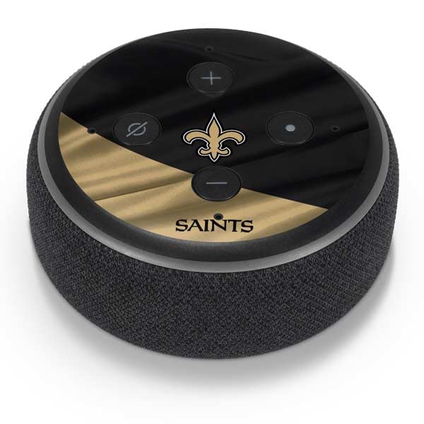 NFL New Orleans Saints Decal Skin for Amazon Echo Dot 3