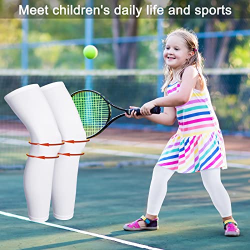 Kids Long Compression Leg Sleeve - UV Protection, Size L
