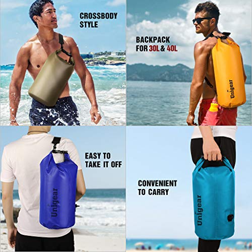 Floating Waterproof Dry Bag for Kayaking - 2L to 40L Sizes