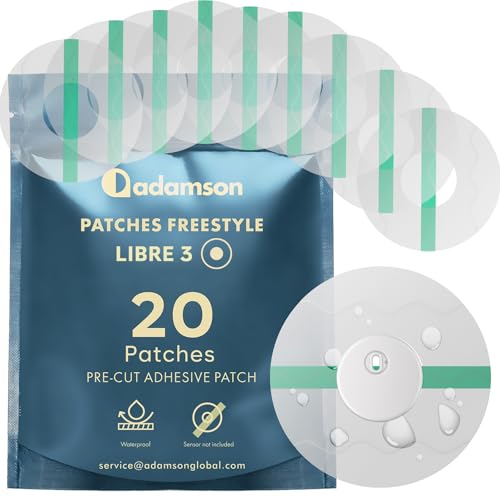 Freestyle Libre 3 Waterproof Sensor Covers - 20 Clear Patches