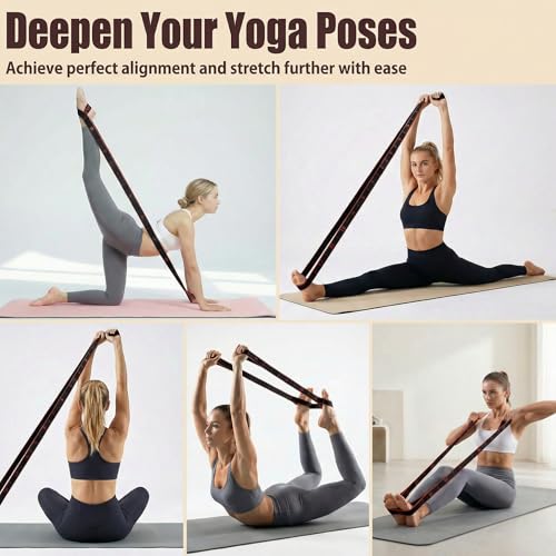 Resistance Bands for Home Workouts - Pink, 12 Loops