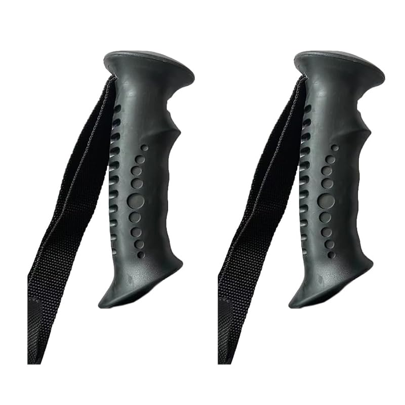 Trekking Pole Handle Grip Replacement Rubber Sleeves - 2 Pack
