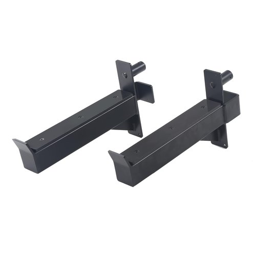 ZUKAM 2inch Rack Barbell Safety Catches Squat Rack Safety Arm Spotter Attachment Fit for 2x2 Power Rack Cage with 1" or 5/8" Hole