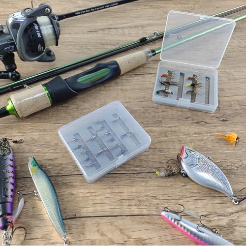 Fly Fishing Storage Box - Compact 4PC H24XSA with Foam Inserts