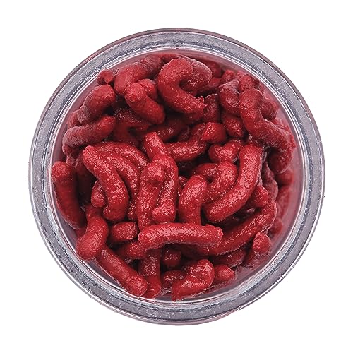 Gulp! Maggot Soft Bait - Red Wiggler 1.5 oz Fishing Lure
