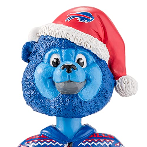 Buffalo Bills Holiday Bobblehead - NFL Team Mascot Figure