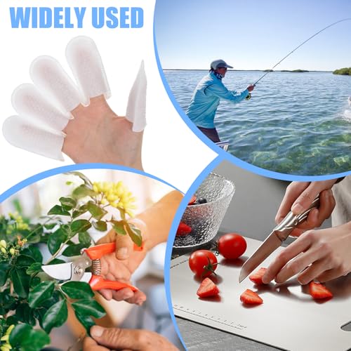 100 Pcs Disposable Cotton Finger Cots for Pet Ear Cleaning