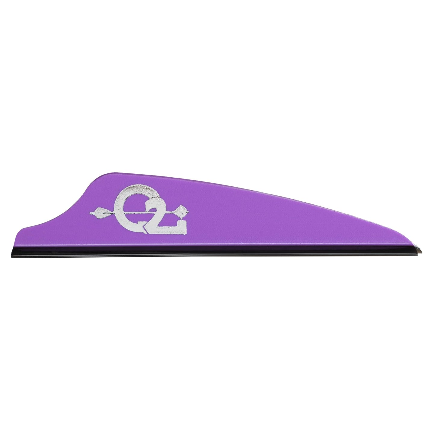Q2i Fusion X-II SL | 1.75" | 36pk | Violet High-Performance Arrow Fletching Vanes with Tri-Fusion Adhesion Technology for Target Archery