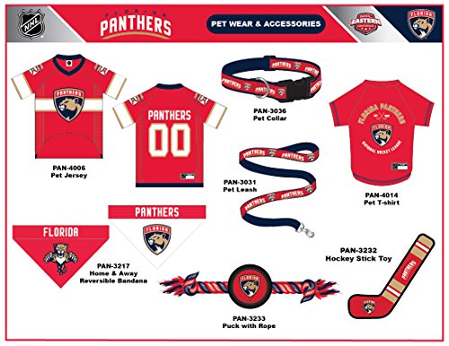NHL Florida Panthers Dog & Cat Bandana - Small/Medium