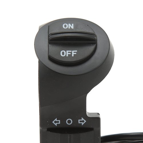 Jauarta Electric Light Switch Handlebar Mount ABS Easy Installation Turn Light Switch for Electric Scooter