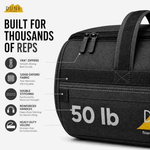 Sandbags for Working Out - Unfilled Small (10-50 lbs) Dark Gray