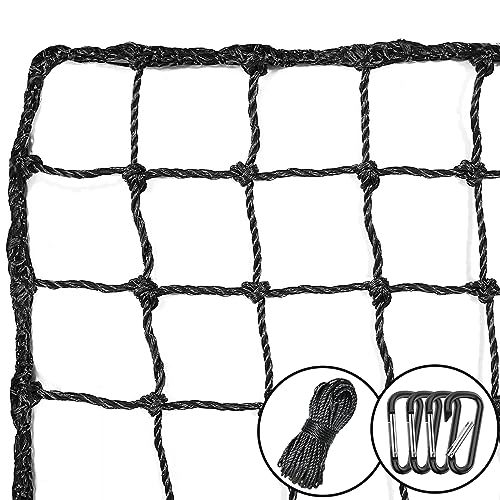 10x10 FT Heavy Duty Baseball Softball Backstop Net - Durable PE