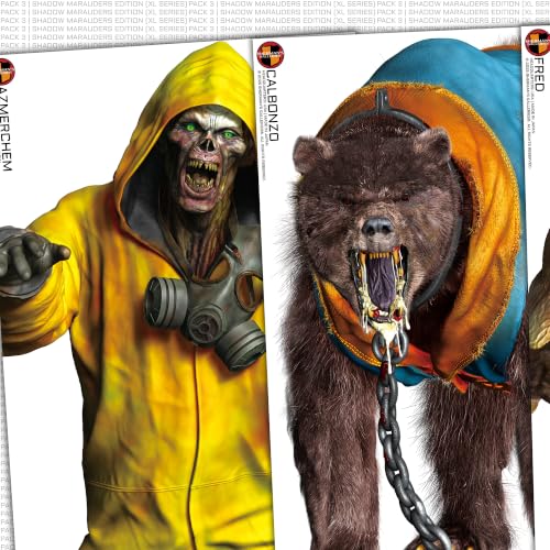 Shadow Marauders Edition Target Pack XL 20x28 - 3pk high-visibility shooting targets
