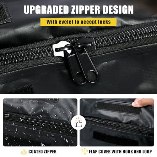 Heavy Duty Soft Shell Cargo Carrier Bag for Hitch Mount Rack - 47x20x20