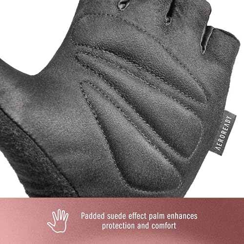 Fingerless Training & Weightlifting Gloves - Pink, Small