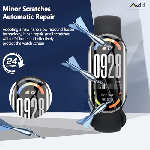 Xiaomi Smart Band 10 Screen Protector - Flexible TPU Film (6 Pack)